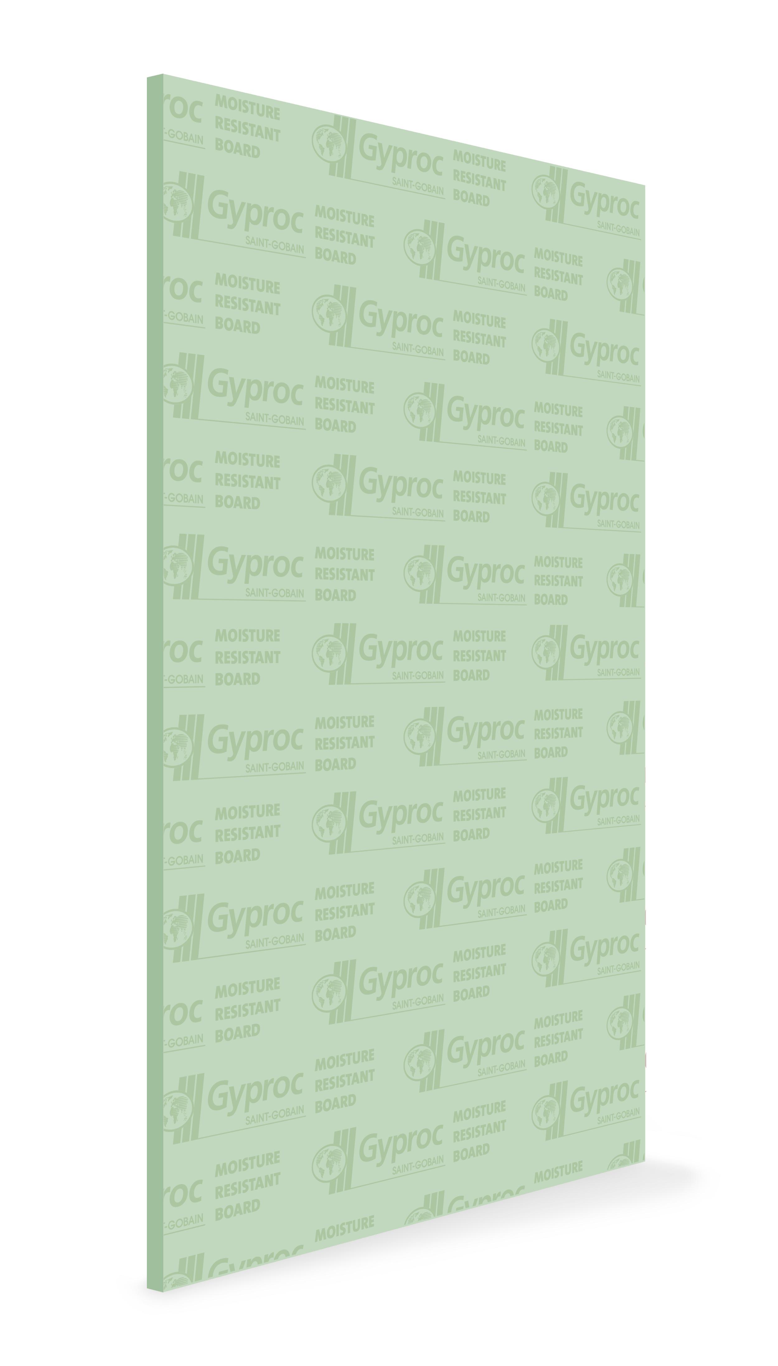 Gyproc Plasterboard Color Gyproc Moisture Resistant Plasterboard 2400mm X 1200mm X 12.5mm Tapered ...