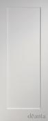 White Primed FD30 Shakr 6'8" x 2'8 1 Panel Dr Nm5