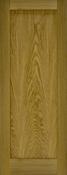 Contract Oak Varnished Door 6'8" x 2'8" 1 Panel
