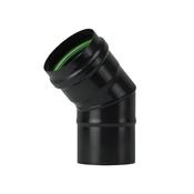 Pellet Bend 100mm x 45deg Matt Black