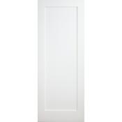Indoors Boston Shaker Single Panel Primed Door - 78 Inch x 28 Inch (1981mm x 711mm)