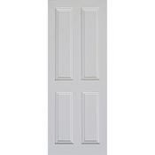 Indoors Ardmore 4 Panel White Primed Door - 78 Inch x 28 Inch (1981mm x 711mm)