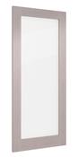 Light Grey Glazed Door 6'8" x 2'10 Nm6 Clear Glass
