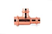 Instantor Copper Press Tee 1" x 1" x 3/4"