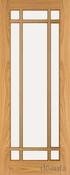 Deanta Nm5gb 80 x 34 White Primed Glass Door