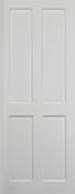 Deanta Wm4 78 x 28 White Primed 4 Panal Door