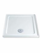 Slimline 900 Sq Tray+4 Upstands Trays, Wastes, Grill