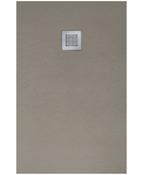 Slate Shower Tray Taupe 1200 x 900