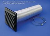 Henley External Air Kit 100mm With Louvre Grid