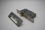 Easi T Bathroom Mortice Lock 75mm Nickel