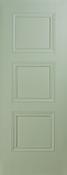 Vienna Premium Primed Silk Grey 6'6" x 2'6" 3 Panel