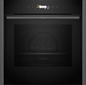 Neff N 70 Built-in Electric Single Oven with TFT TouchDisplay - Graphite Grey | B54CR71G0B image