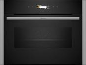Neff N 70 Built-in 45L Compact Oven with Microwave Function - Stainless Steel | C24MR21N0B