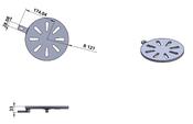 Druid 30kW Centre Circle Grate