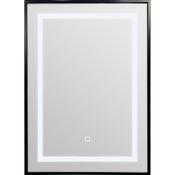 Tema Palermo IP44 Black LED 70 x 50 Mirror