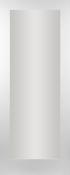 Seadec Cheshire Primed Door 6'8" x 2'10 1p Clear Clear Glass
