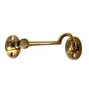 Cabin Hook Brass Victorian 6" (1)