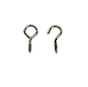 Curtain Wire Hook &amp; Eye Set (4)