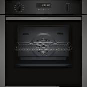 Neff N 50 60cm Built-In Electric Single Oven - Graphite Grey 60 x 60cm | B6ACH7AG7B