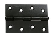 Phoenix Butt Hinge Black Finish – 4" 100mm (Pair)