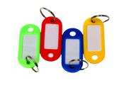 Key Tags Assorted Colours (4)