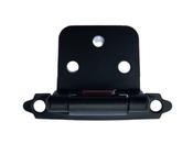 Cabinet Hinge Self Closing Black (Pr)