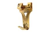 No.3 Picture Hook Brass Double (4)