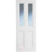 Indoors Claremont Bevelled Clear Glass Door - 78 Inch x 28 Inch (1981mm x 711mm)