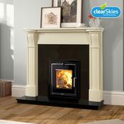 Henley Athens 500 6.2kW Wb Eco Stove Black Glass