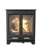 Henley Hampton5 Wb Eco Stove Matt Black
