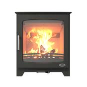 Henley Hazelwood 5 L/Scape Wb Eco Stove Matt Black