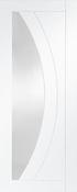 Seadec Primed Door Lismore 6'8" x 2'8" Clear Clear Glass