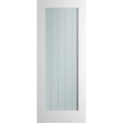 Indoors Boston Shaker Crystal Cut Glass Door - 80 Inch x 32 Inch (2032mm x 813mm)