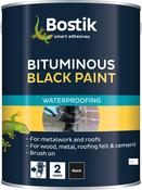 Bostik Waterpoof 2.5lt Black Paint