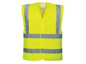 Portwest Two Band Vest C470 Yellow S To M En471