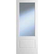 Indoors Dover Clear Glass White Primed Door - 78 Inch x 30 Inch (1981mm x 762mm)