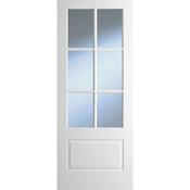 Indoors Dover Marina Clear Glass Door - 78 Inch x 30 Inch (1981mm x 762mm)