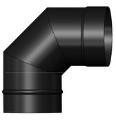 System 7 Vitreous Enamel 150mm x 90deg Bend Matt