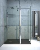 Sonas Aspect Wetroom Panel Chrome 1400mm