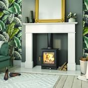 Balmoral Fireplace Alpine White 54" x 18"