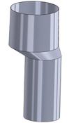 Clay Adaptor 125mm Internal 50mm Offset