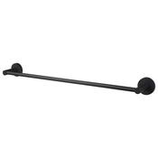 Haceka Kosmos Towel Rail Single 61cm Matt Black
