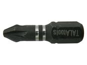 Tala Impact Screwdriver Bit 25mm PZ2 2/pack Ta69821