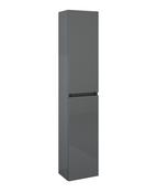 Universal Wall Column 30cm Gloss Grey