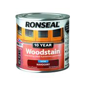 Ronseal 10 Year Woodstain 250ml Mahogany