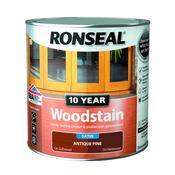 Ronseal 10 Year Woodstain 2.5l Antique Pine
