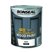 Ronseal 10 Year Weatherproof 750ml White Gloss