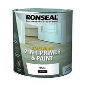 Stays White 2in1 Trim Paint 2.5l Gloss White