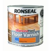 Ronseal Diamond Hard Varnish 2.5l Antique Pine Floor