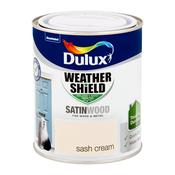 Weathershield Exterior Satinwood Sash Cream 750ml
